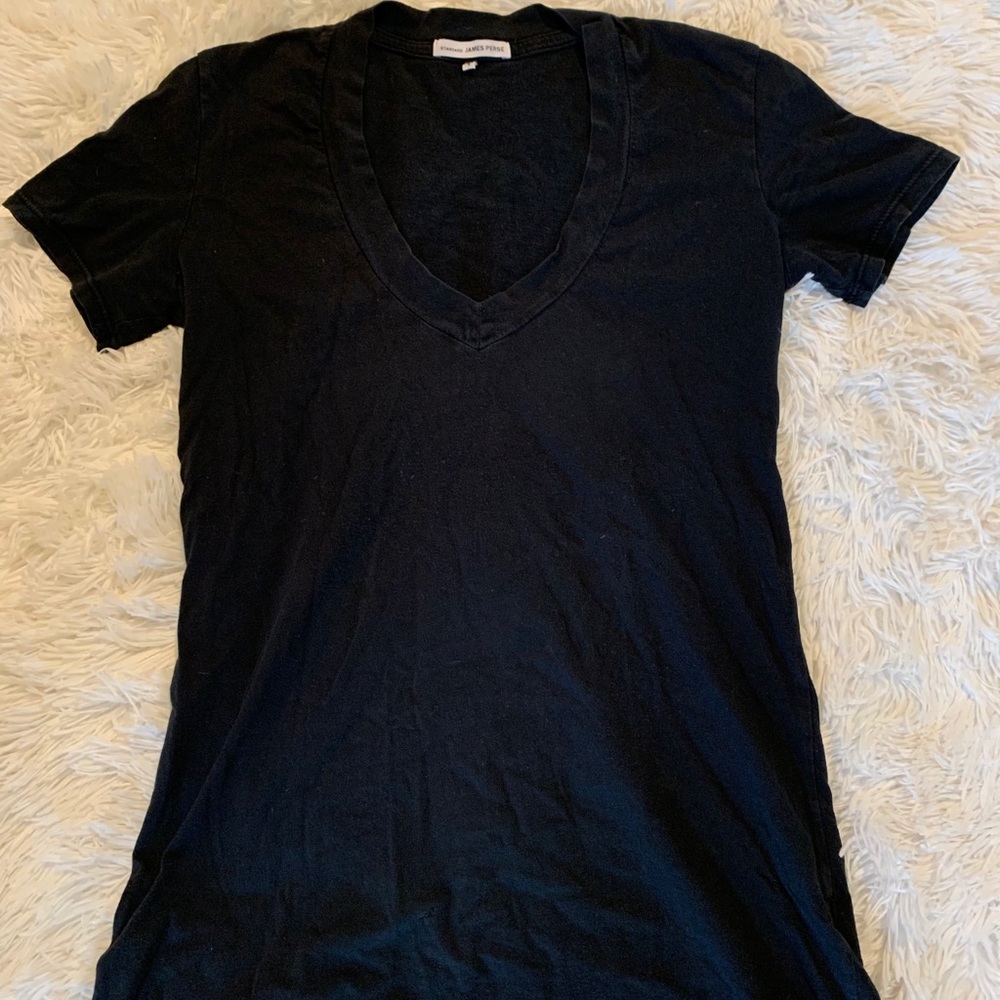 James Perse V-Neck T-Shirt